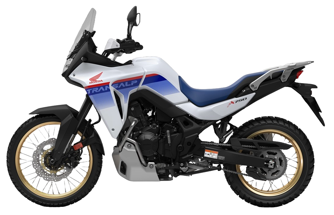 Honda Transalp 750 available on this tour