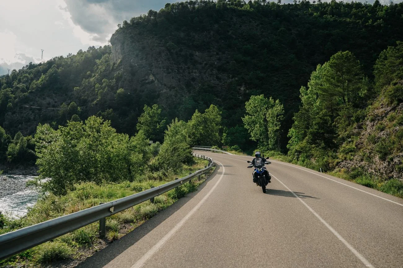 Spain and France Motorcycle Tour — Pyrenees mountain roads
